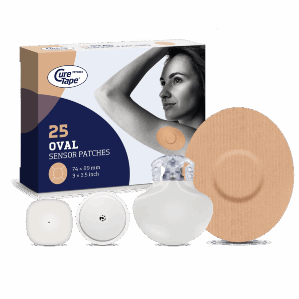 CureTape sensora plāksteris – Bēšs N1